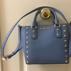 Michael Kors sandrine stud small satchel/crossbody